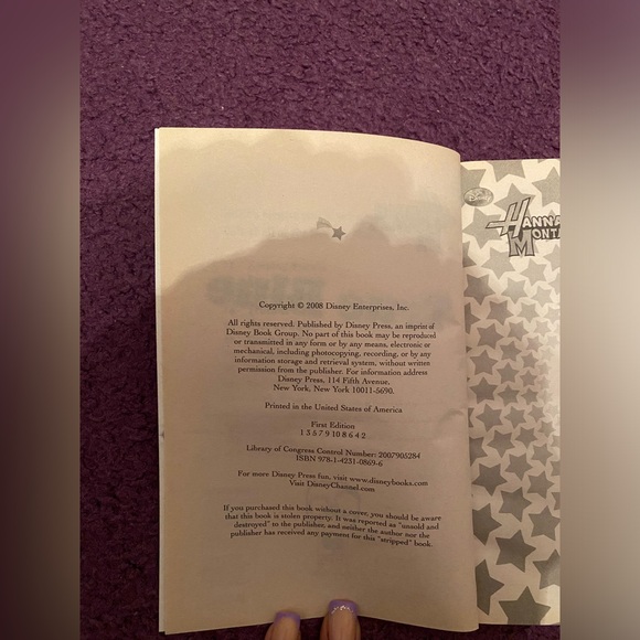 2 Disney Channel Books - Hannah Montana & That’s So Raven - Picture 3 of 12